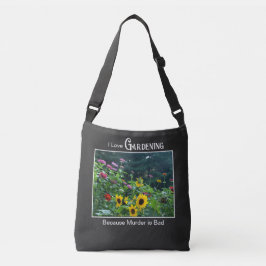 Bolsa Ajustável Jardinagem divertida dizendo cosmos de margaridas 