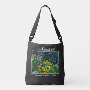 Bolsa Ajustável Jardinagem divertida dizendo cosmos de margaridas 