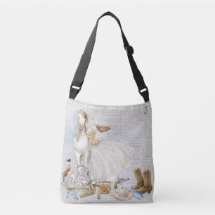 Bolsa Ajustável *Jay Western Rustic Horse Woman Floral Gun Hat