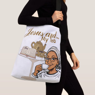 Bolsa Ajustável Jesus e Meu Chá