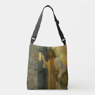 Bolsa Ajustável Jesus em seu vintage da porta