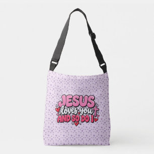 Bolsa Ajustável Jesus te ama e eu também