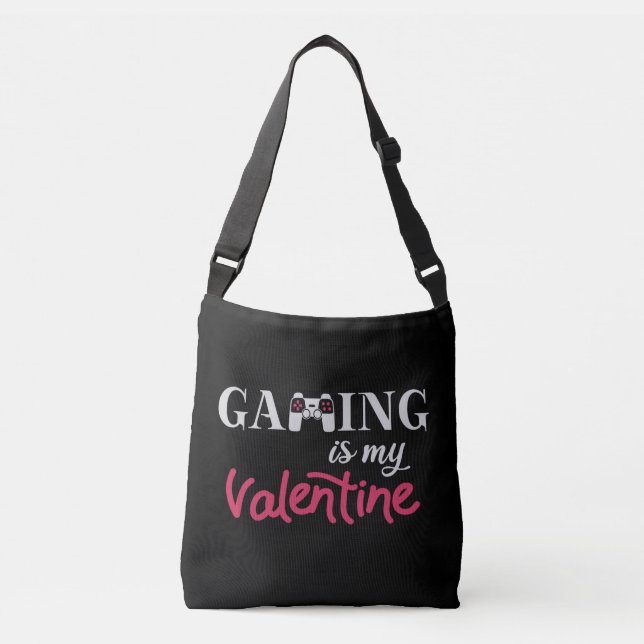 Bolsa Ajustável Jogos é meu namorado (Frente)