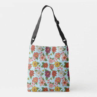Bolsa Ajustável Joyful Floral Crossbody Bag