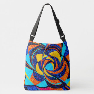 Bolsa Ajustável Kaleidoscópio Vivo Design Abstrato: Afecções ocula