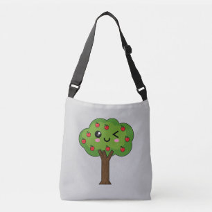 Bolsa Ajustável Kawaii Happy Winking Apple Tree