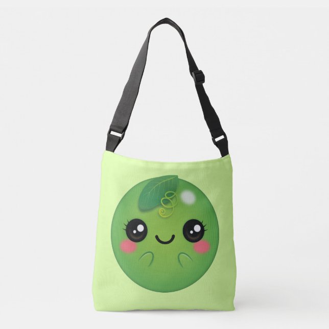 Bolsa Ajustável Kawaii Pea (Frente)