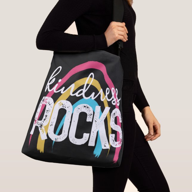 Bolsa Ajustável Kindness Rocks Rainbow (Close Up)
