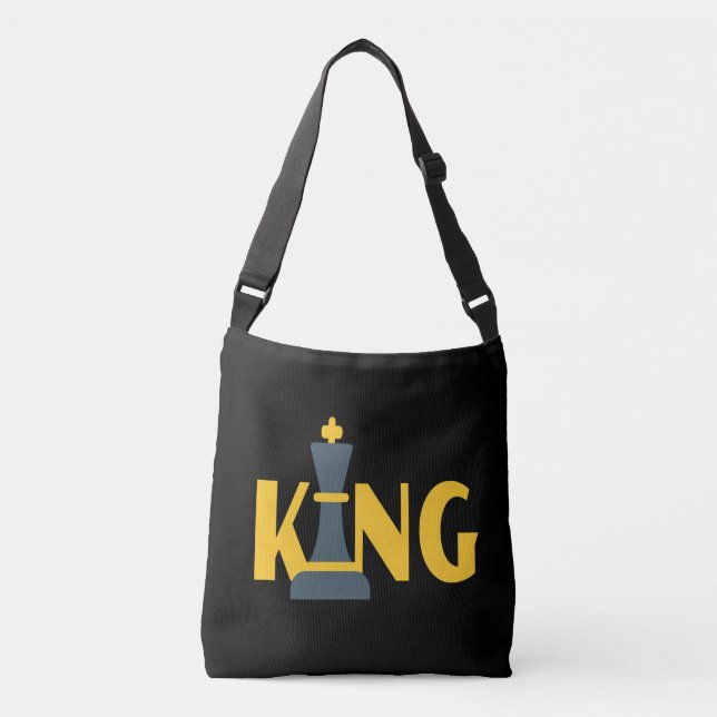 Bolsa Ajustável King Chess Player (Frente)