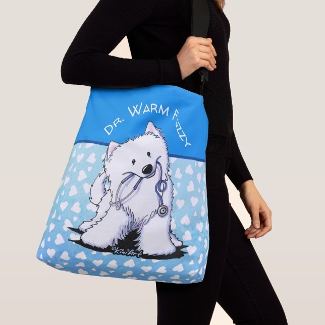 Bolsa Ajustável KiniArt Doctor Samoyed (Close Up)