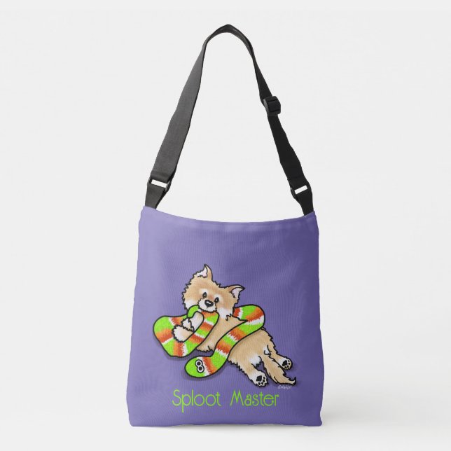 Bolsa Ajustável KiniArt Mestre Sploot Pom (Frente)