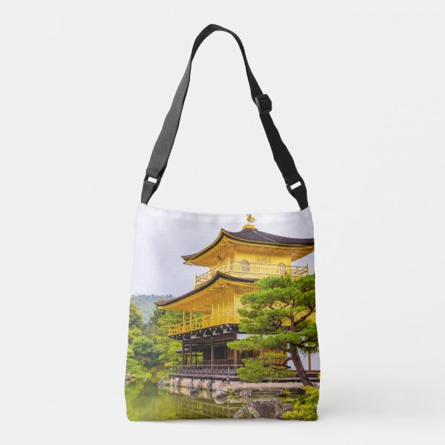 Bolsa Ajustável Kinkaku-ji, pavilhão de ouros, Quioto (Verso)