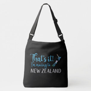 BOLSA AJUSTÁVEL KIWI NEW ZEALAND PAUA CROSSBODY BAG
