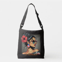 Bolsa Ajustável La Jíbaraza 12 – Puerto Rican Jíbara Art • Boricua