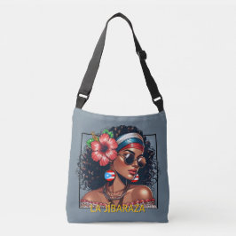 Bolsa Ajustável La Jíbaraza 6 – Puerto Rican Jíbara Art • Boricua