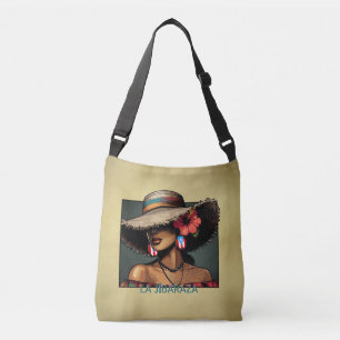 Bolsa Ajustável La Jíbaraza 8 – Arte Jíbara Porto-Riquenha • Boric