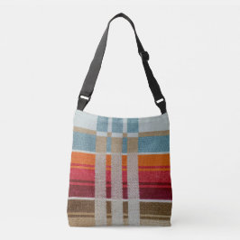 BOLSA AJUSTÁVEL "LA PLAYA" TECIDO ESTILO MEXICANO