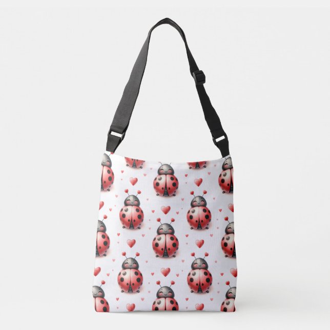 Bolsa Ajustável Ladybug Amor (personalizado) (Frente)