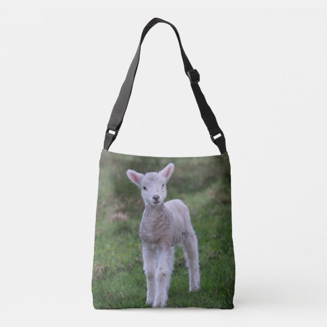 Bolsa Ajustável Lamb Baby Shea Fazenda Animal (Verso)