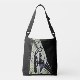 Bolsa Ajustável Lâmpada Antiga Impressão em Metal