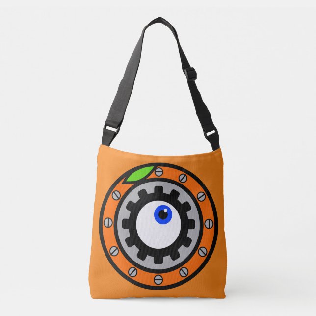 Bolsa Ajustável Laranja De Carrinho (Frente)