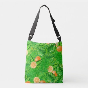 Bolsa Ajustável Laranjas e folhas tropicais