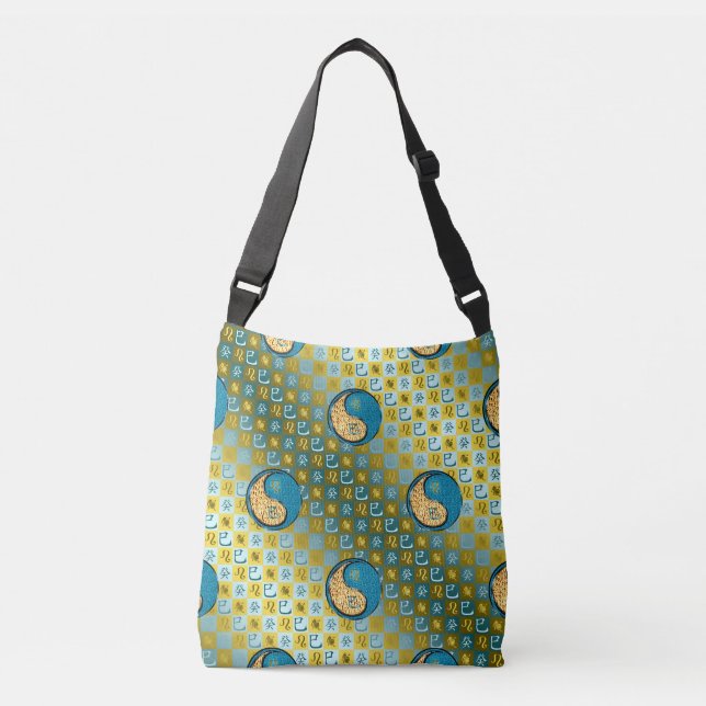 Bolsa Ajustável Leão & Cobra de Água (Frente)