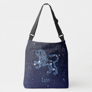 Bolsa Ajustável Leão Constelação e Símbolo Zodíaco com Estrel