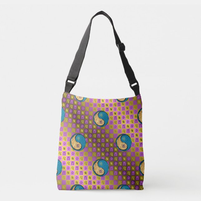 Bolsa Ajustável Leão & Galo de Água (Frente)