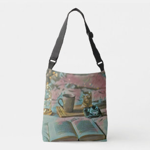 Bolsa Ajustável Leia Livros, Beba Café