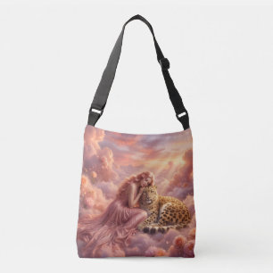 Bolsa Ajustável Leopardo nas Nuvens Fantasia