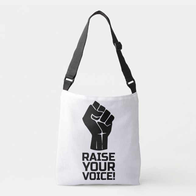 Bolsa Ajustável Levante Sua Voz 1 B (Frente)