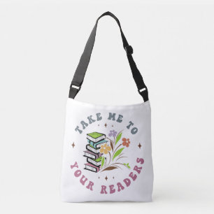 Bolsa Ajustável Leve-me aos seus leitores - Livros de biblioteca