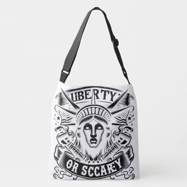 Bolsa Ajustável Liberdade Clássica ou Medo (Verso)