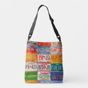 Bolsa Ajustável Licença dos Estados Unidos Plates Art America