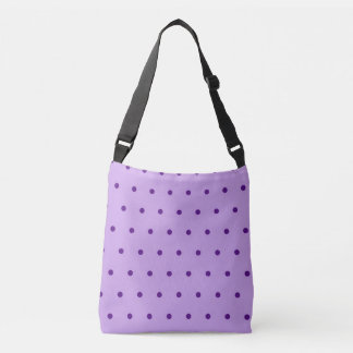 Bolsa Ajustável Lilás Roxo Lavanda Delicioso de Bolinhas 