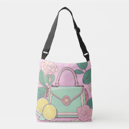 Bolsa Ajustável Limão e cor-de-rosa Lollipop AI art