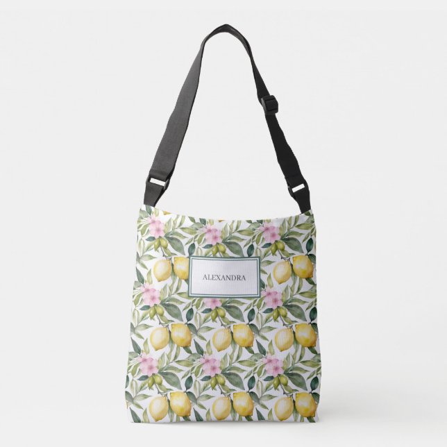 Bolsa Ajustável Limão italiano Blossom mediterrâneo (Frente)