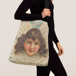 Bolsa Ajustável linda estampa de anjo vitoriano
