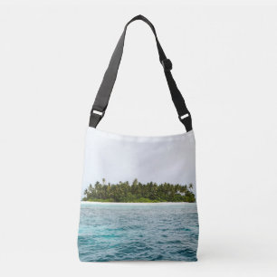 Bolsa Ajustável Linda Ilha Verde No Mar