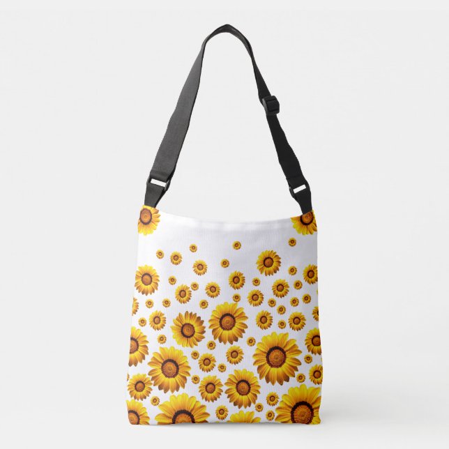 Bolsa Ajustável Lindas flores amarelas (Frente)