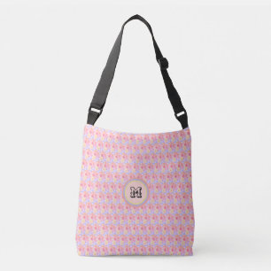 Bolsa Ajustável Lindo Padrão de Flor de Ipanema