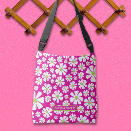 Bolsa Ajustável Lindo patron floral Margaritas Primavera