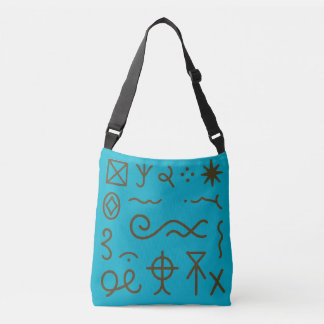Bolsa Ajustável Linguagem africana antiga Nsibidi