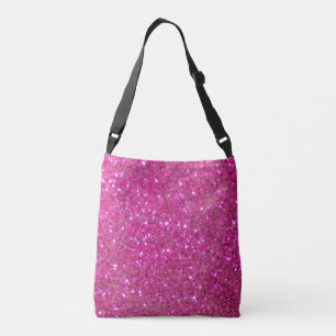 Bolsa Ajustável Linho rosa, brilho e brilho