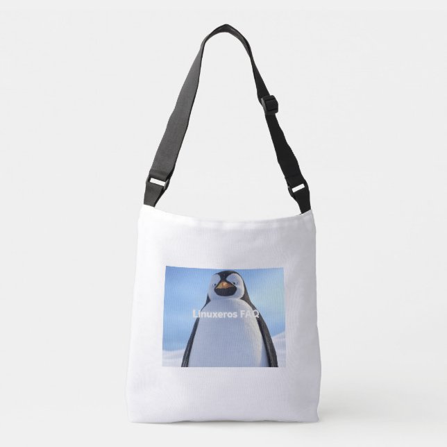 Bolsa Ajustável Linuxeros FAQ (Frente)