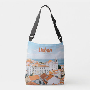 Bolsa Ajustável Lisboa Portugal Atlantic beija Telhados Vermelhos