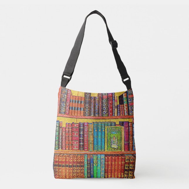 Bolsa Ajustável Livros de biblioteca (Frente)