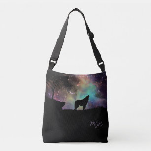 Bolsa Ajustável Lobo da galáxia com monograma