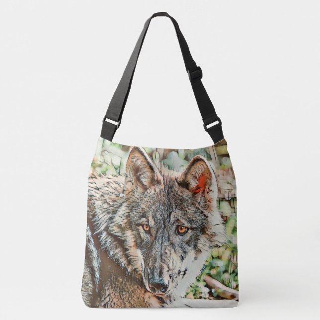 Bolsa Ajustável lobo de toons (Frente)